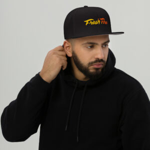 Fresh Fire Snapback Hat