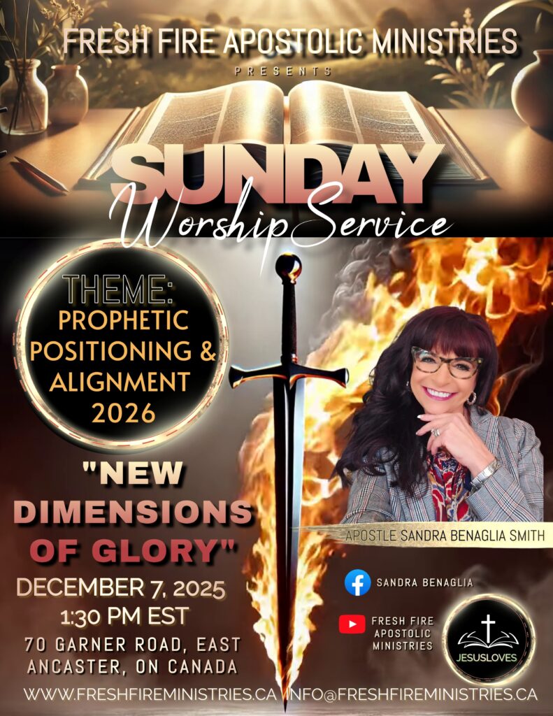 Fresh Fire's Sunday Worship Service with Apostle Sandra Benaglia Smith ...