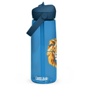 Lion of Judah Flip straw water bottle